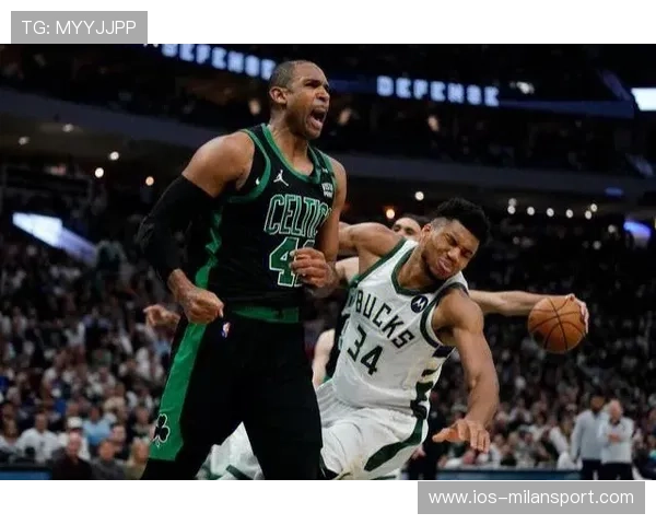 凯尔特人霍福德外线定位三分稳稳收下